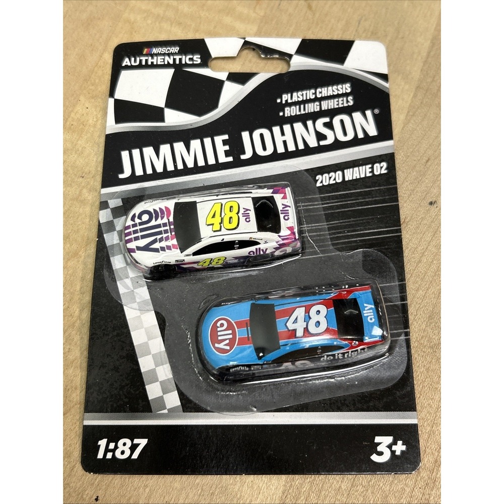 2020 Wave 2 Jimmie Johnson Ally Darlington 1/87 NASCAR‎ Authentics Twin Pack